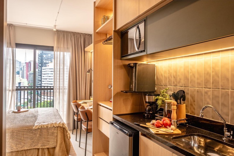 Apartamento, 1 quarto, 19 m² - Foto 1