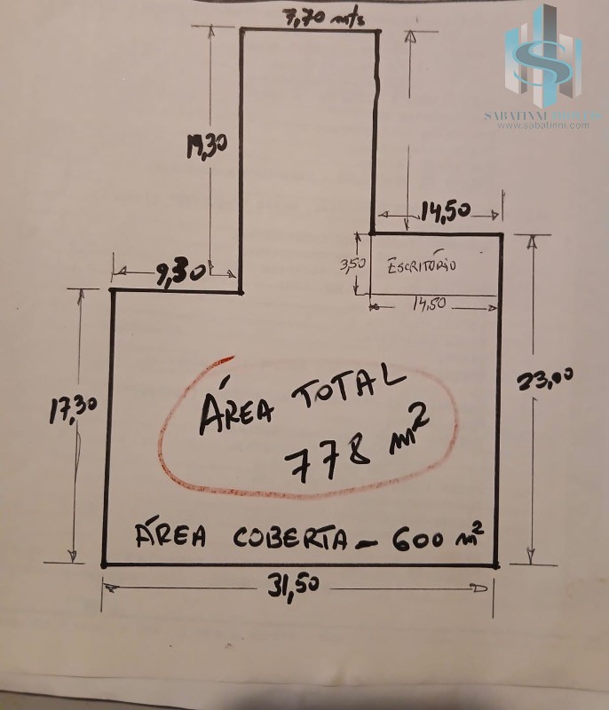 Depósito-Galpão, 778 m² - Foto 16