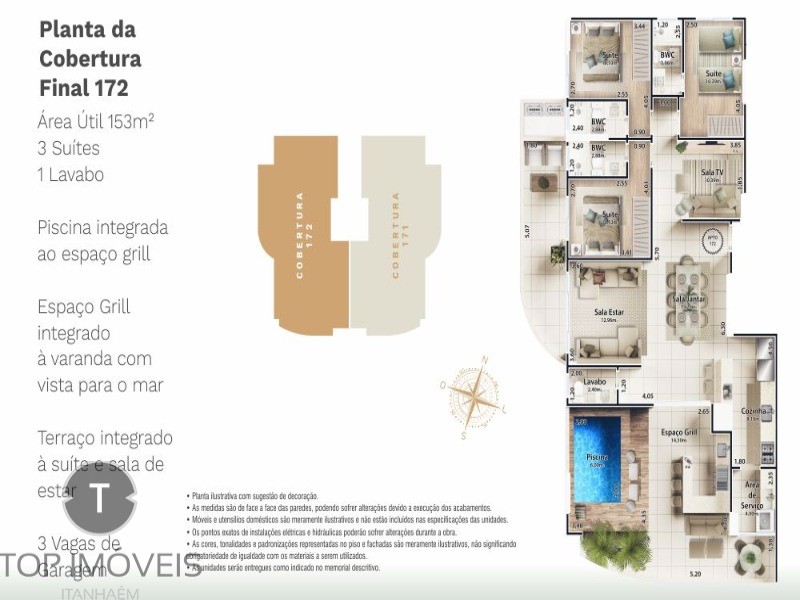 Apartamento à venda com 2 quartos, 75m² - Foto 14