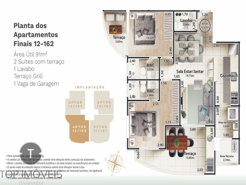 Apartamento à venda com 2 quartos, 75m² - Foto 16