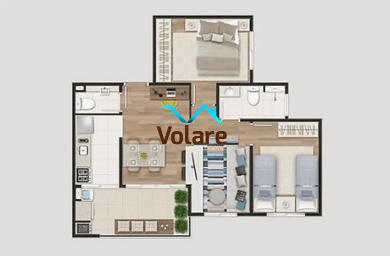 Apartamento à venda com 2 quartos, 57m² - Foto 17