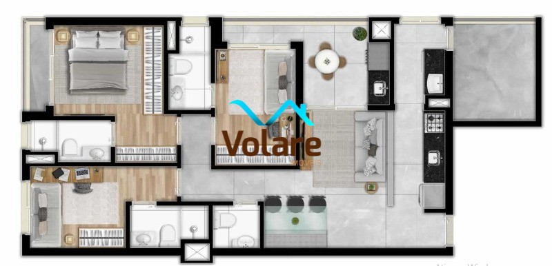 Apartamento à venda com 3 quartos, 90m² - Foto 38