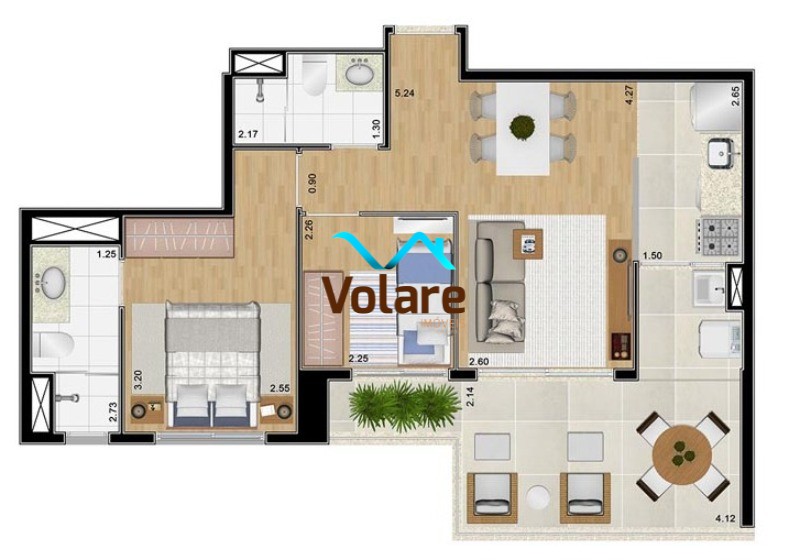 Apartamento à venda com 2 quartos, 62m² - Foto 13