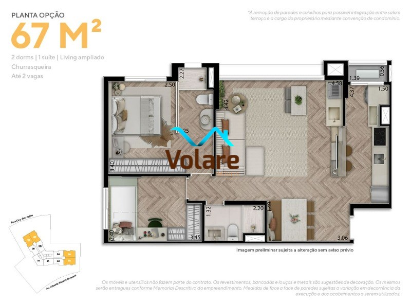 Apartamento à venda com 3 quartos, 67m² - Foto 33