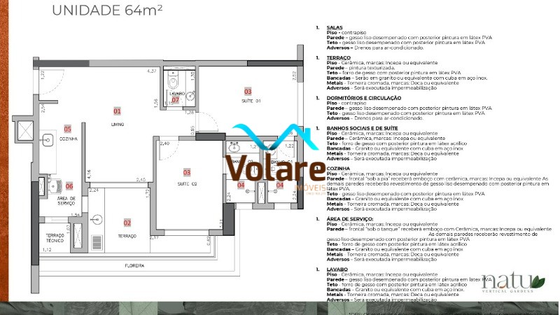 Apartamento à venda com 2 quartos, 64m² - Foto 38