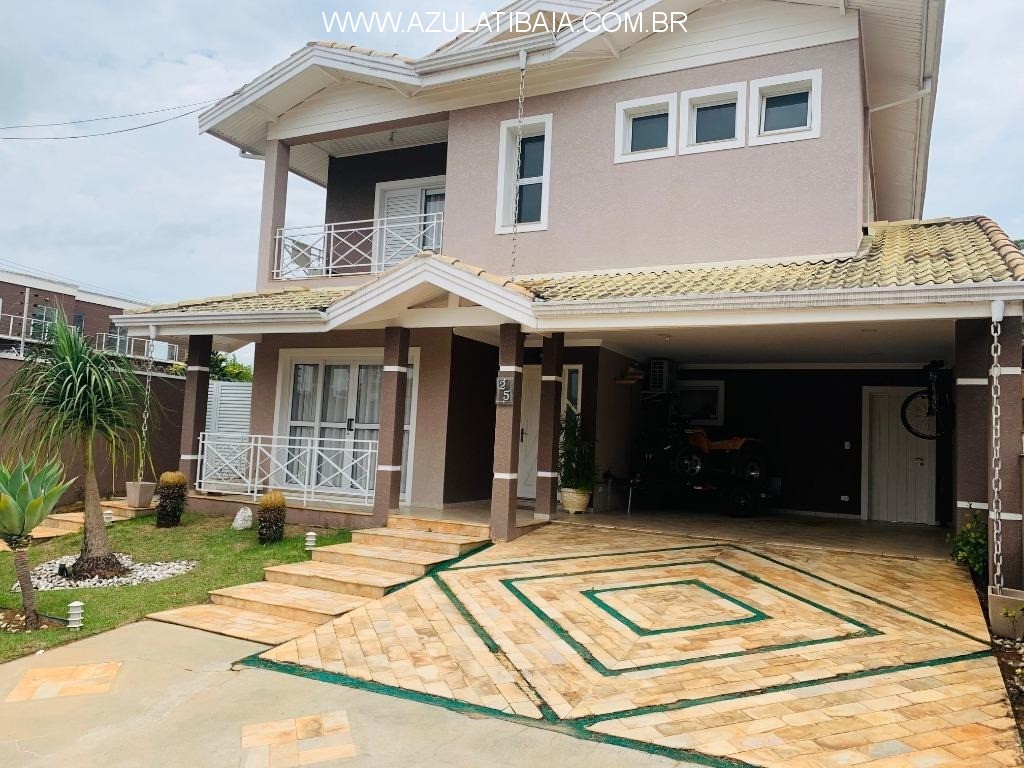 Casa em condomínio fechado em Atibaia, bairro Loanda, 4 dormitórios sendo 2 suites