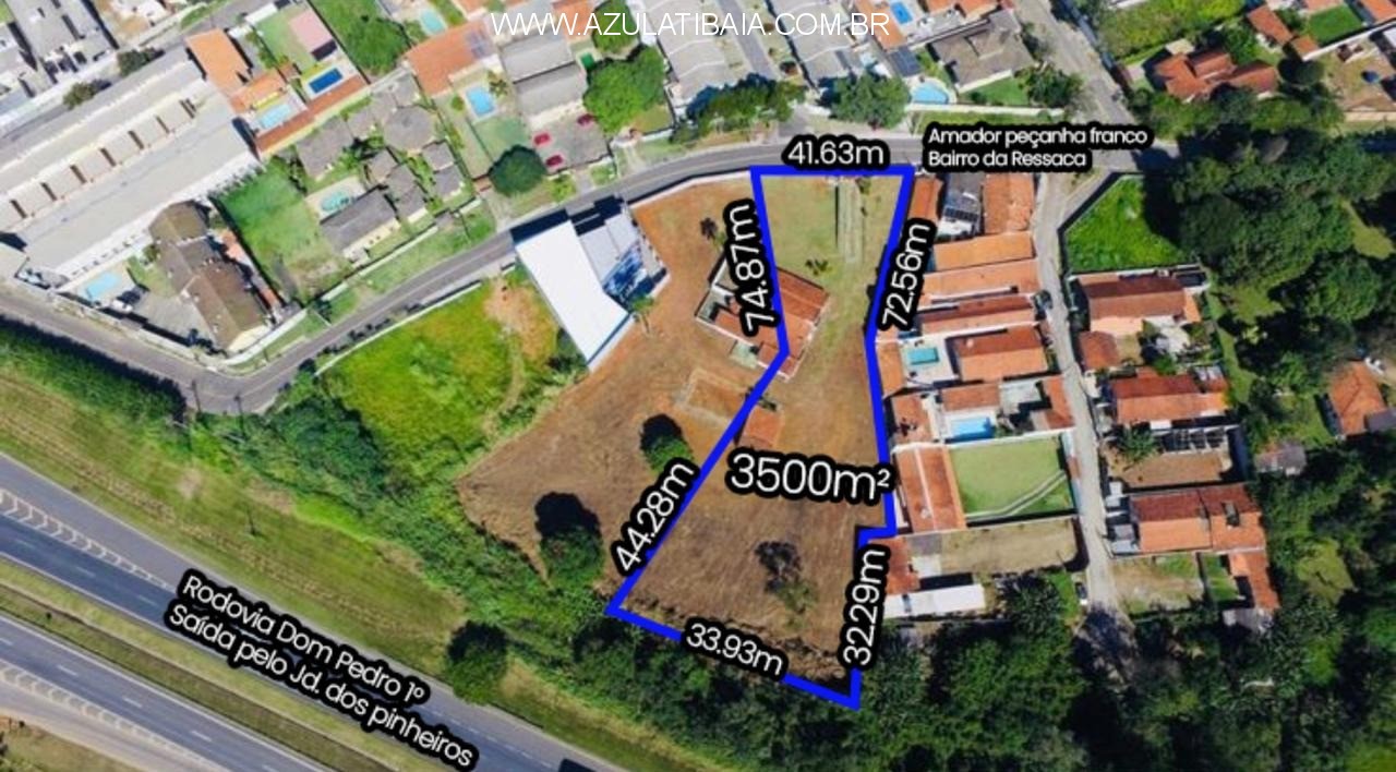 Terreno para empreendimento em Atibaia, bairro Morumbi Área do terreno 3500m2