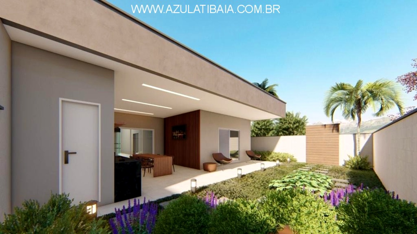 Casa em Atibaia, Jardim dos Pinheiros, bairro residencial de ruas asfaltadas com comércio local,