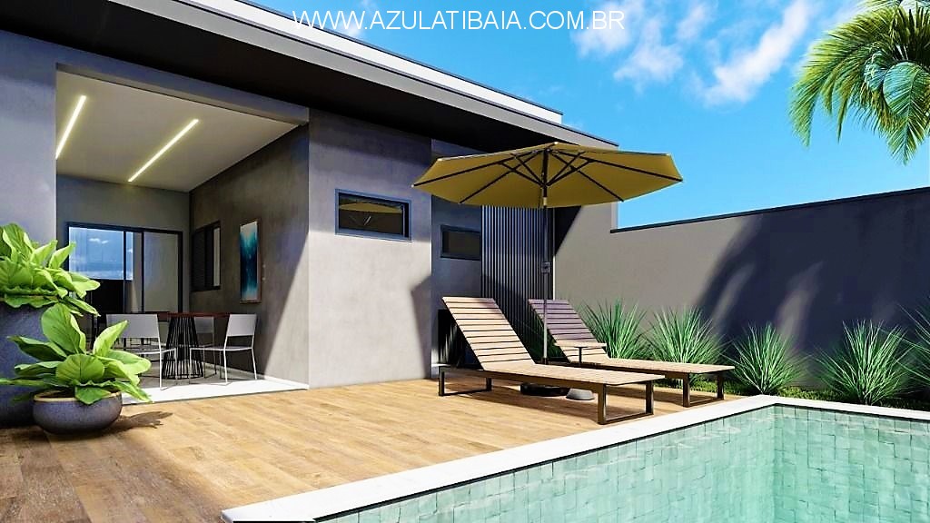 Casa moderna nova em Atibaia - SP Bairro residencial Loteamento Bella Atibaia