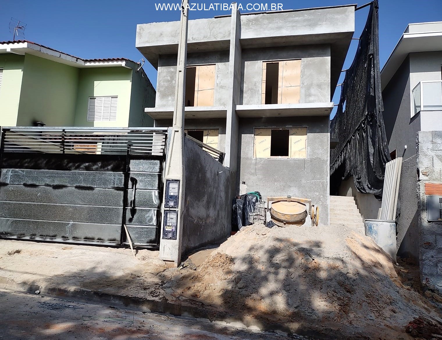 Oportunidade Sobrado novo em construção, próximo alameda Lucas ...