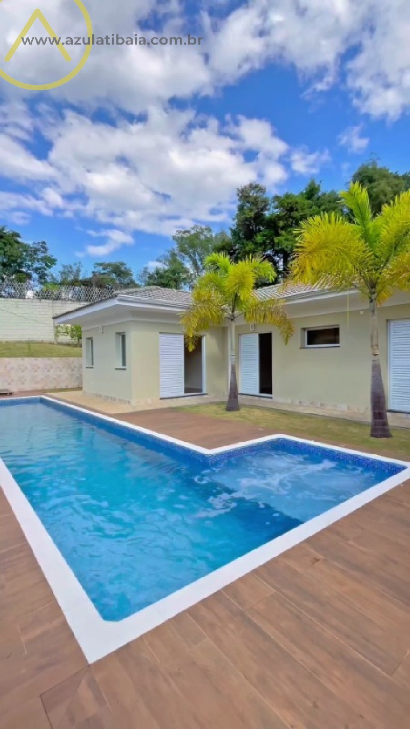 Linda casa totalmente térrea no melhor condomínio de Atibaia! Porto Atibaia.