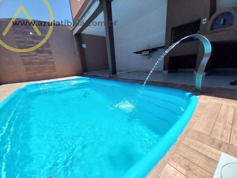 Casa nova com piscina, Nova Atibaia, bairro planejado