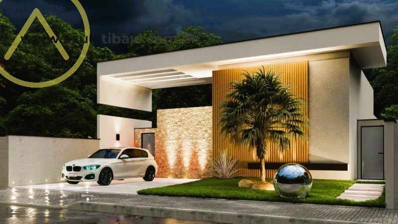 Projeto moderno Casa térrea com 3 dormitórios, incluindo 1 Suíte.