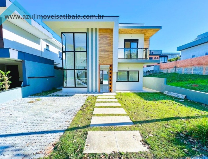 Excelente projeto sobrado 3 suítes, Condomínio Terras de Atibaia