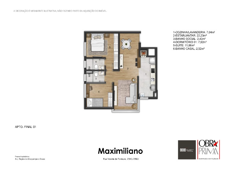 Apartamento à venda com 2 quartos, 62m² - Foto 14