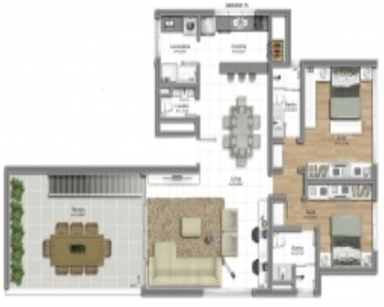 Apartamento à venda com 3 quartos, 140m² - Foto 14