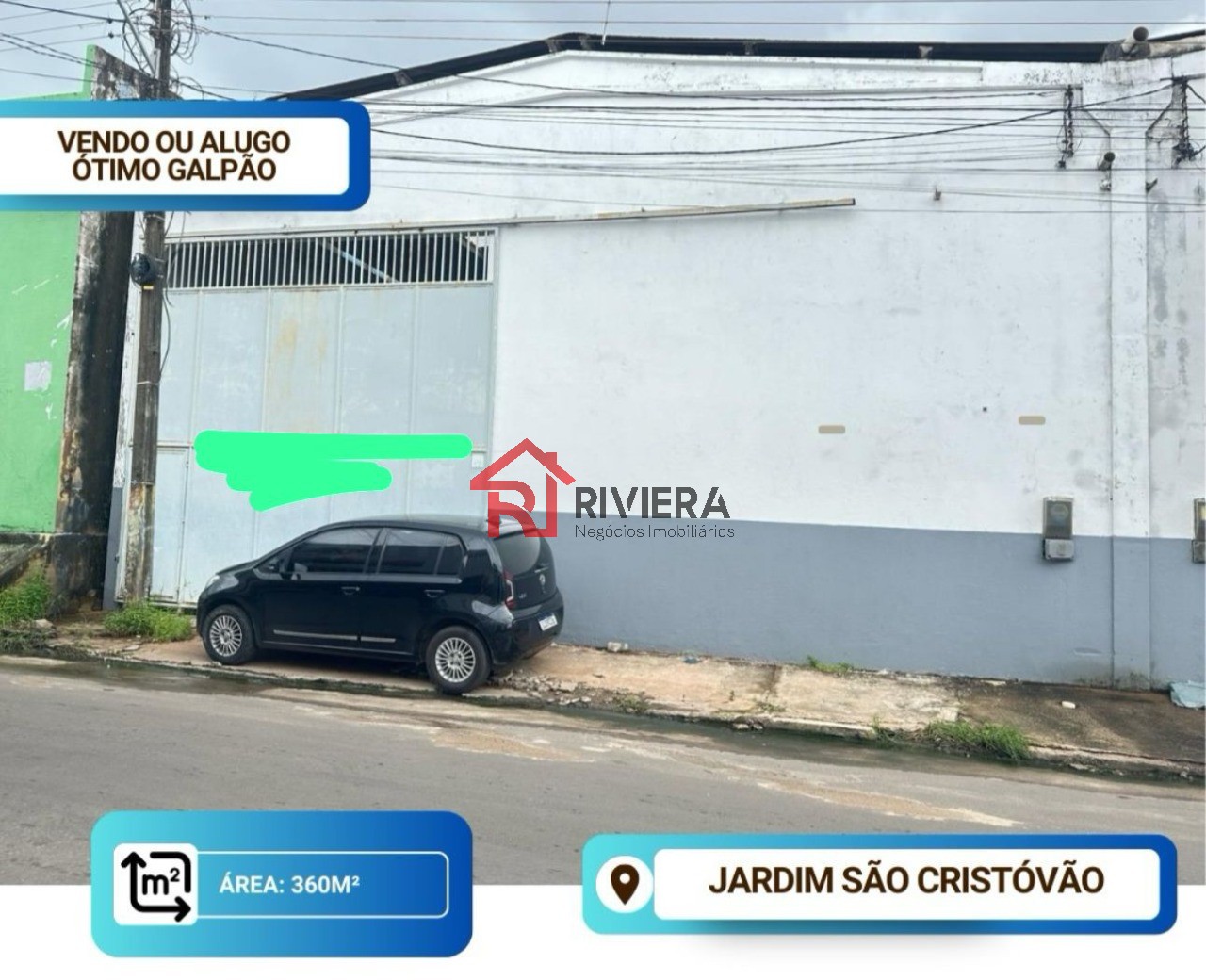 Depósito-Galpão-Armazém à venda e aluguel, 360m² - Foto 1