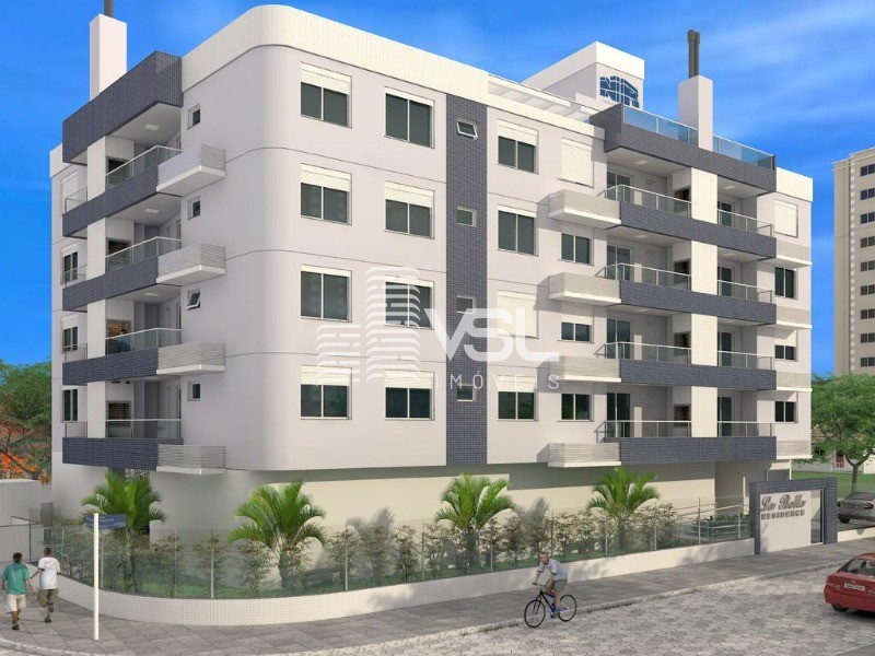 Apartamento com 2 dormitórios sendo 1 suíte, sacada e churrasqueira, na Trindade