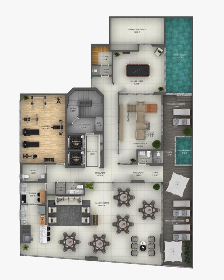 Apartamento, 3 quartos, 160 m² - Foto 3