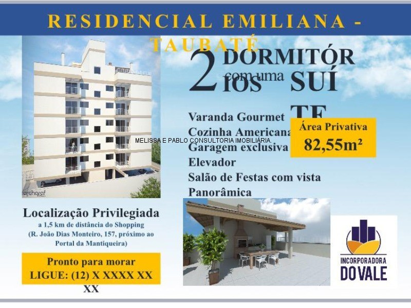 Apartamento à venda com 2 quartos, 82m² - Foto 1