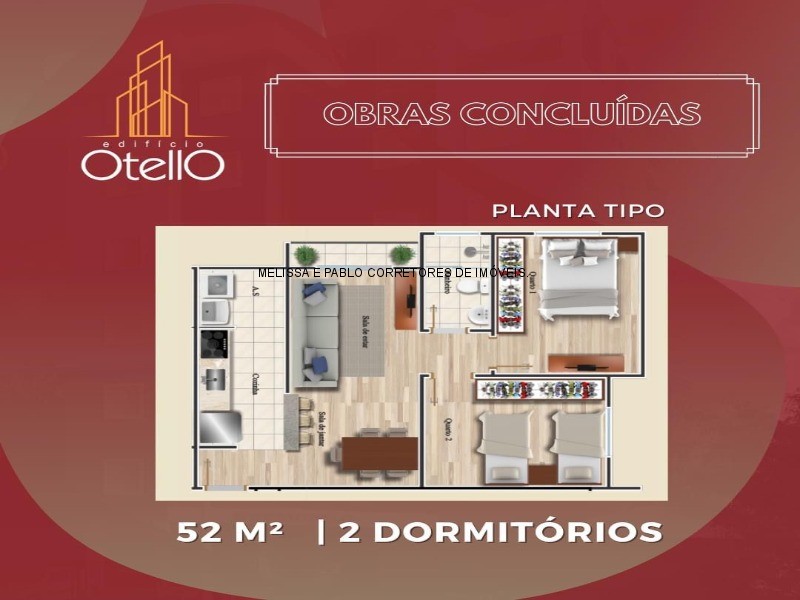 Apartamento à venda com 2 quartos, 52m² - Foto 10