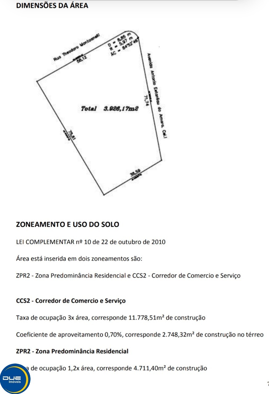 Loteamento e Condomínio à venda, 3926m² - Foto 10