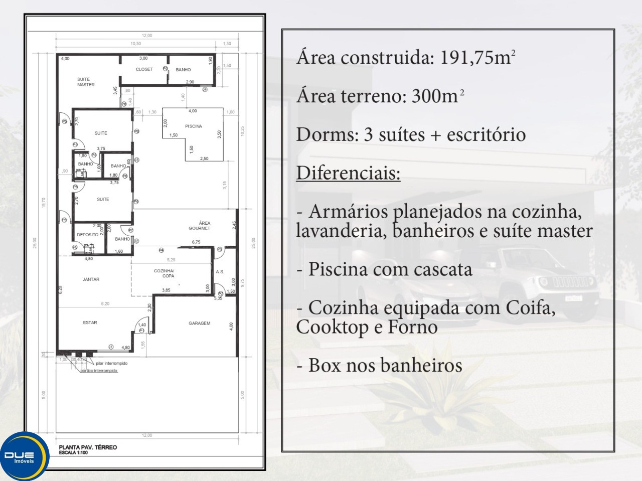 Casa à venda com 3 quartos, 191m² - Foto 3