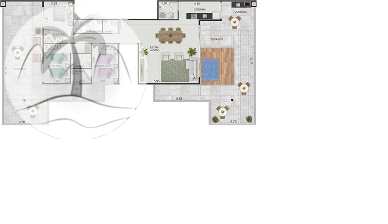 Apartamento à venda com 2 quartos, 86m² - Foto 32