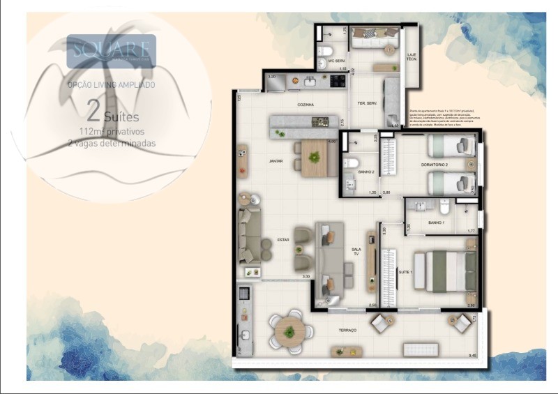 Apartamento à venda com 3 quartos, 113m² - Foto 14