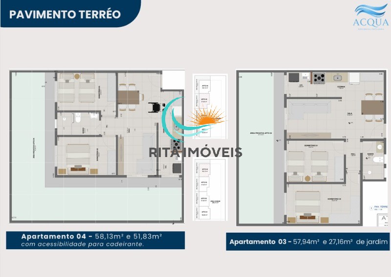 Apartamento à venda com 2 quartos, 57m² - Foto 11