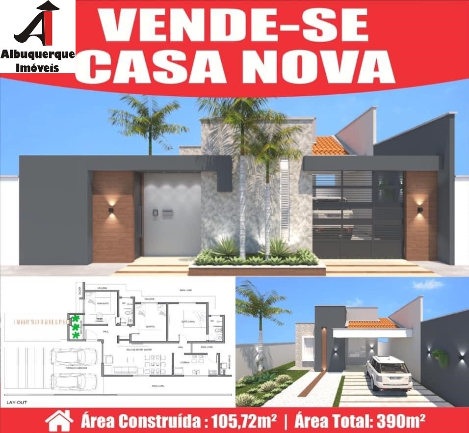 Casa à venda com 3 quartos, 106m² - Foto 2