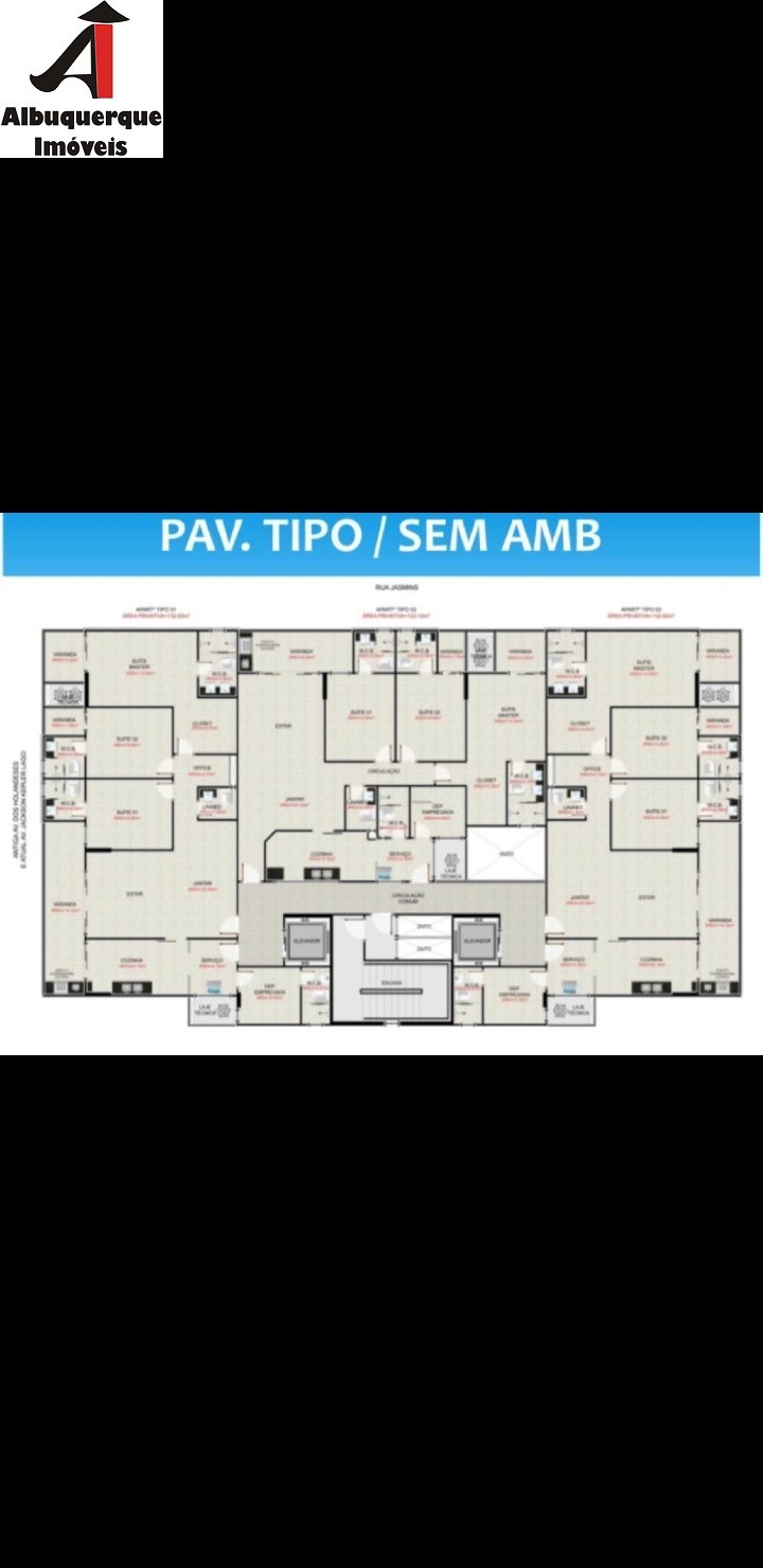 Apartamento à venda com 3 quartos, 123m² - Foto 7