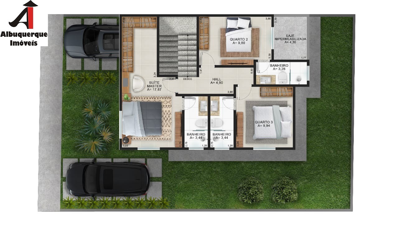 Casa à venda com 3 quartos, 163m² - Foto 4