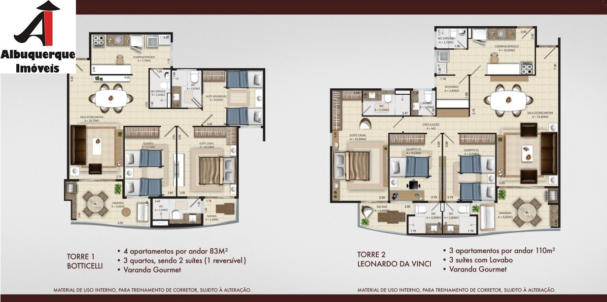 Apartamento à venda com 3 quartos, 110m² - Foto 5