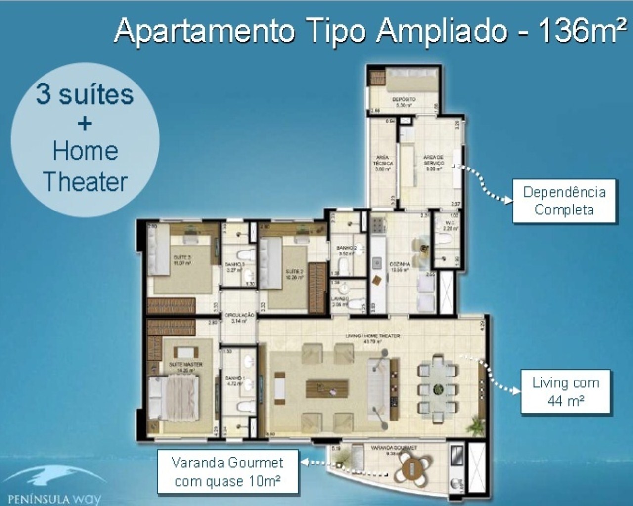 Apartamento à venda com 4 quartos, 161m² - Foto 11