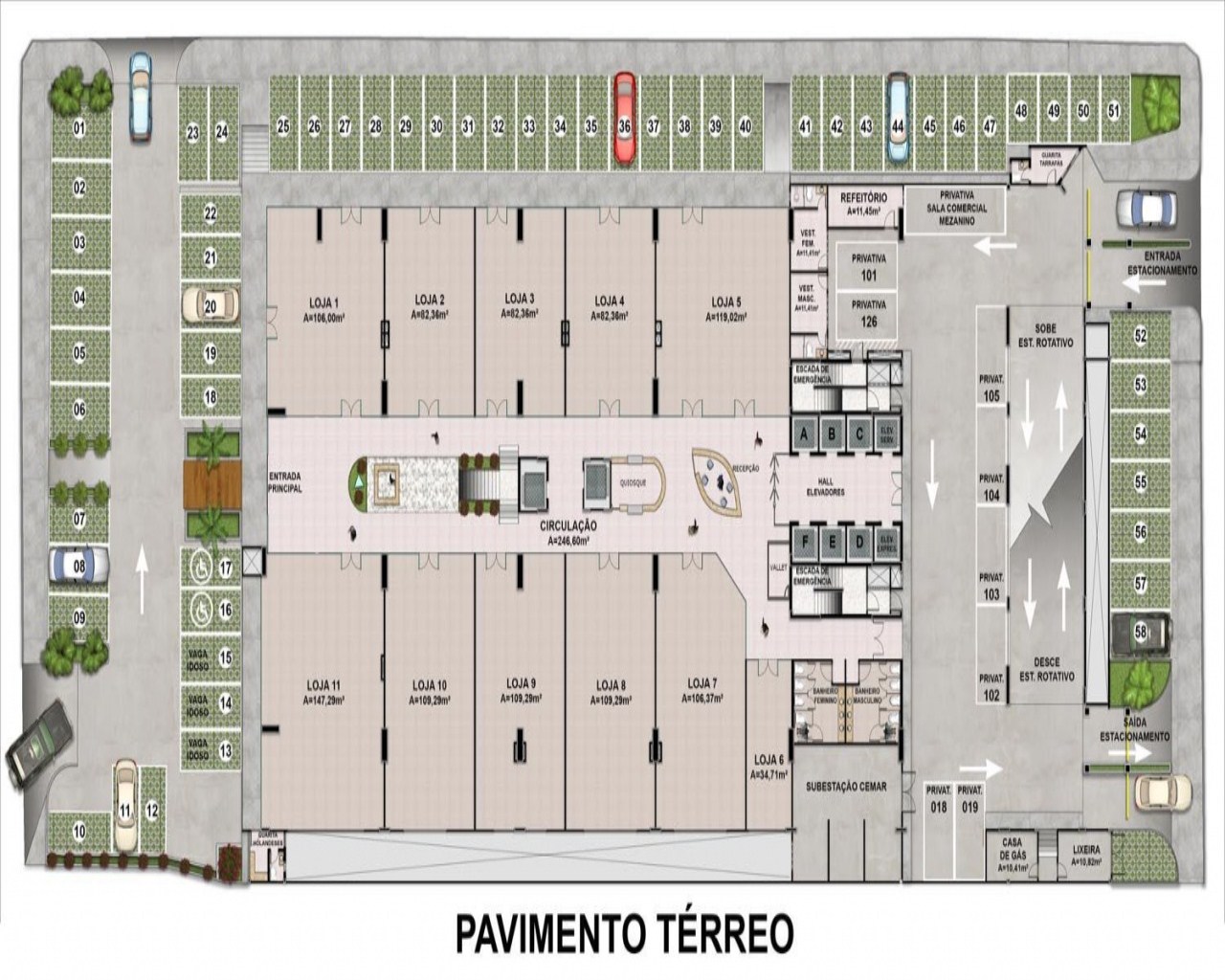 Imóvel Comercial Padrão para alugar, 3200m² - Foto 33