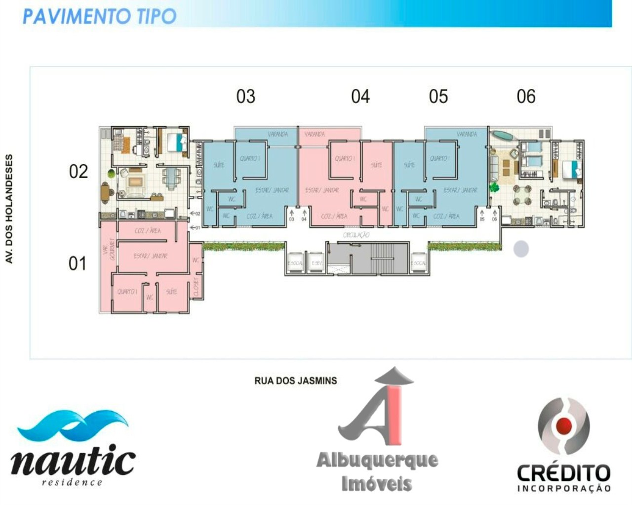 Apartamento à venda com 2 quartos, 70m² - Foto 3