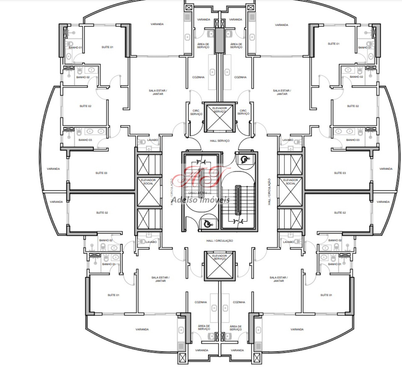 Apartamento à venda com 2 quartos, 113m² - Foto 25