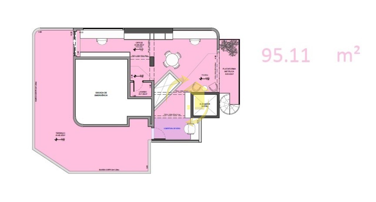 Cobertura à venda com 4 quartos, 642m² - Foto 13