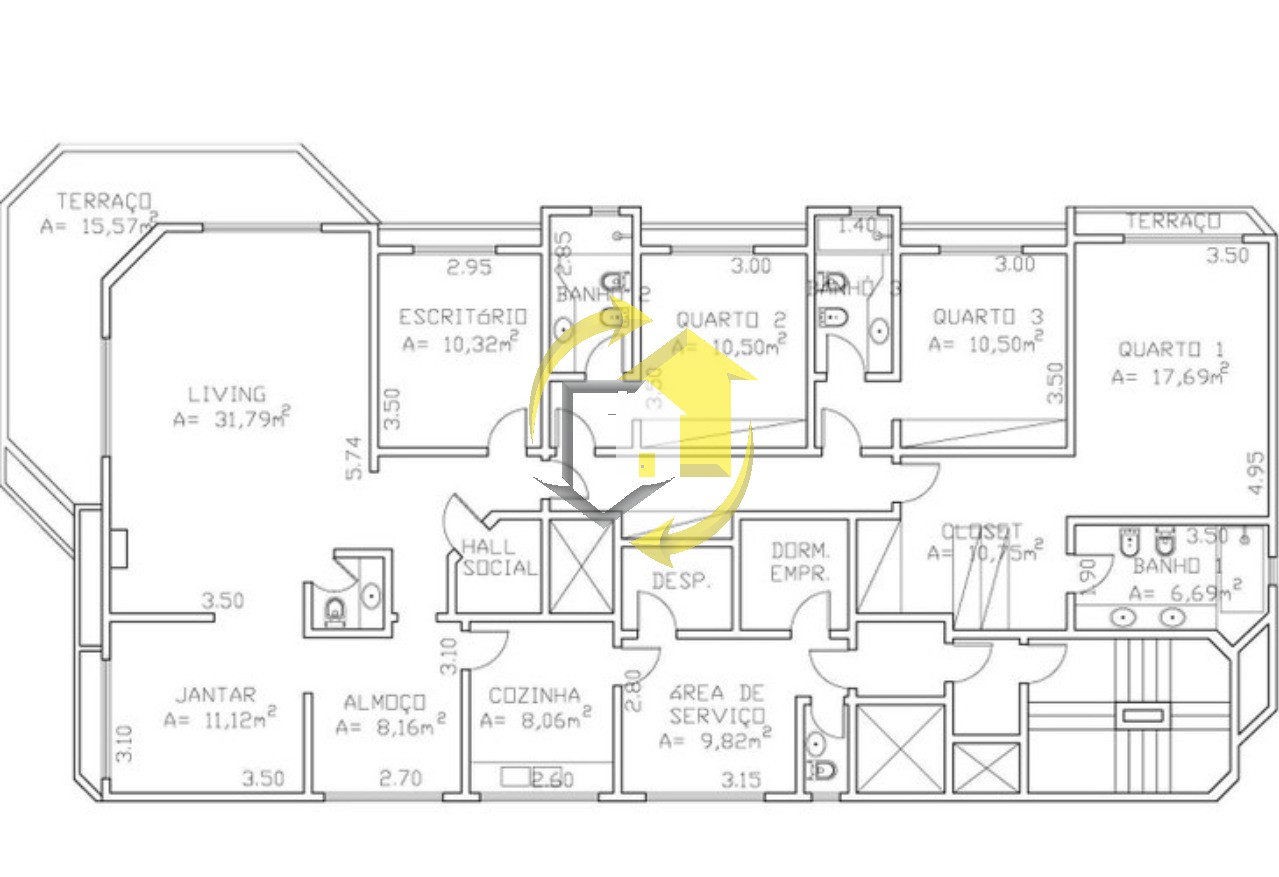 Apartamento à venda e aluguel com 4 quartos, 220m² - Foto 31