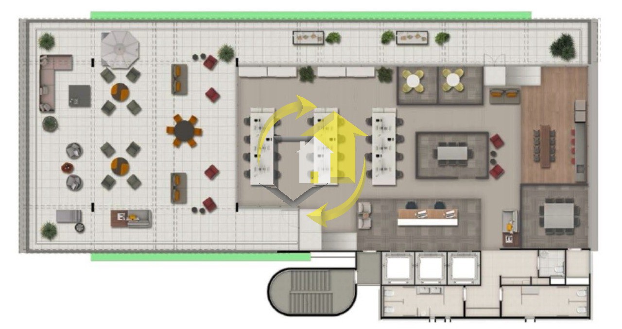 Conjunto Comercial-Sala para alugar, 779m² - Foto 6