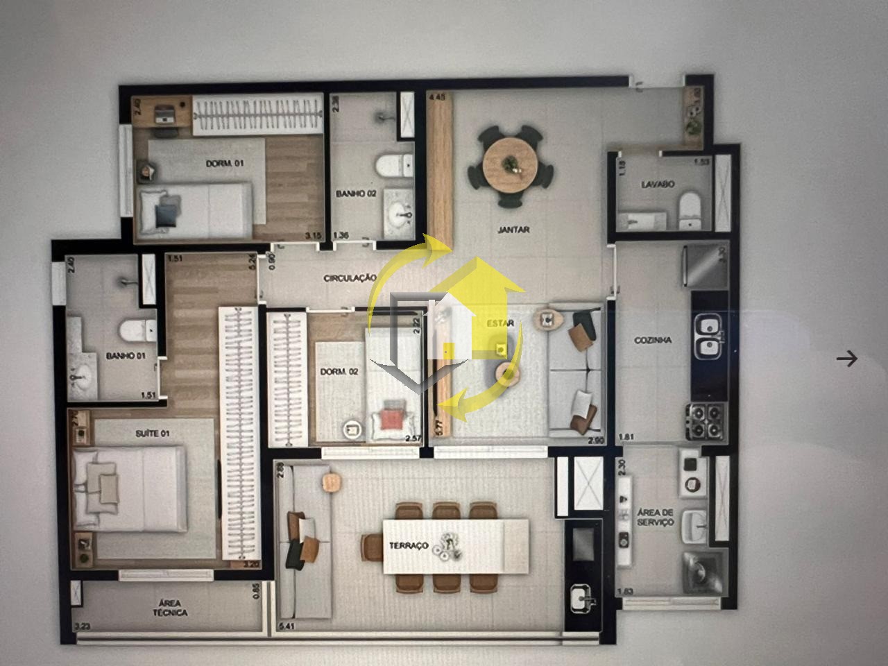 Apartamento à venda com 3 quartos, 89m² - Foto 18