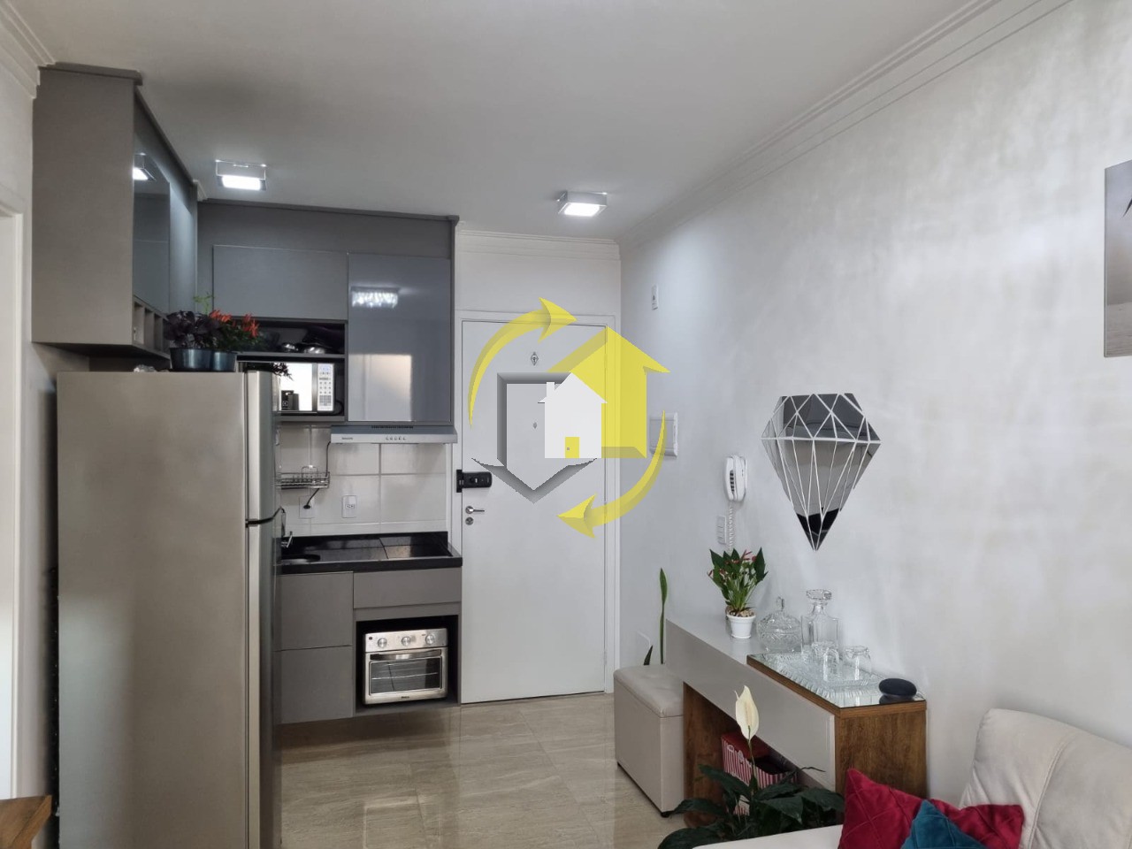 Apartamento à venda com 1 quarto, 34m² - Foto 4