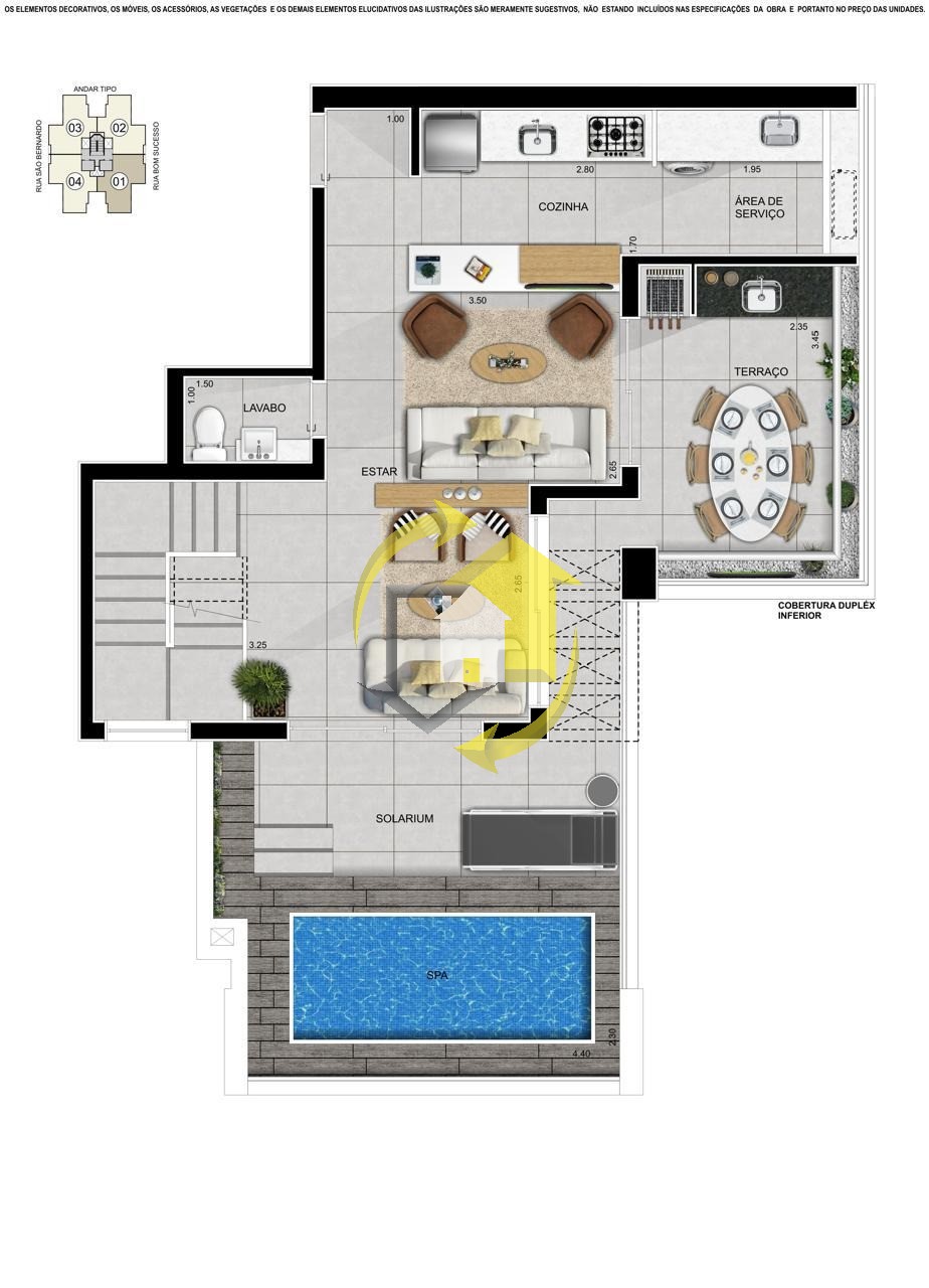 Apartamento à venda com 2 quartos, 80m² - Foto 21