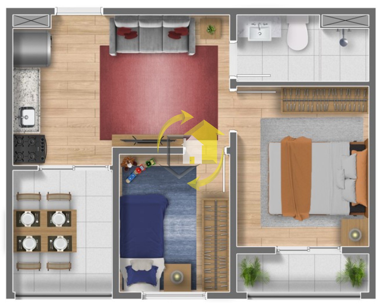 Apartamento à venda com 1 quarto, 17m² - Foto 18