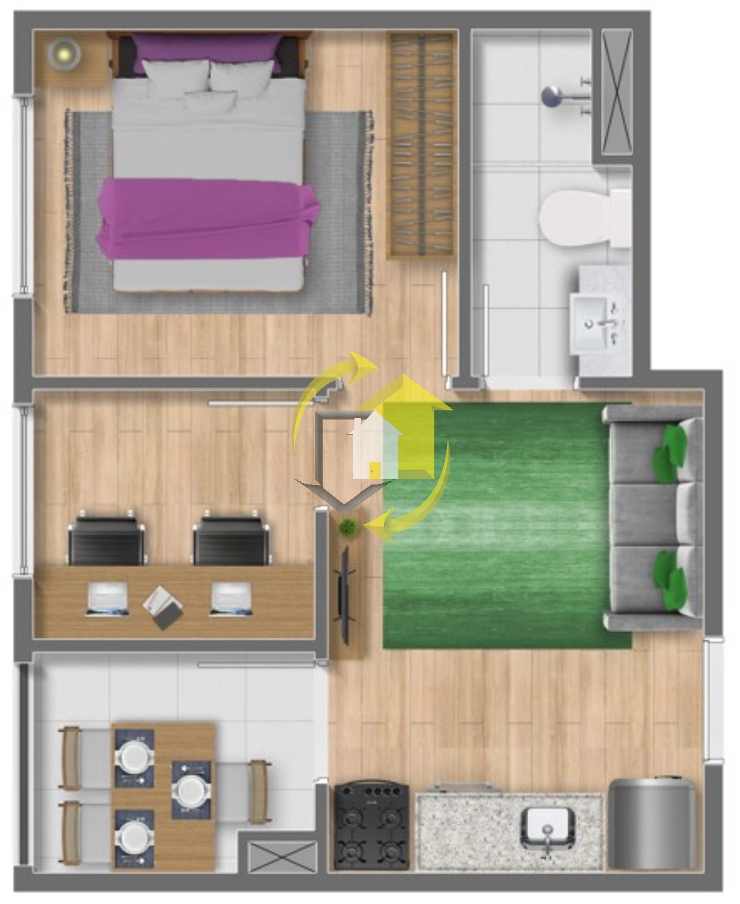 Apartamento à venda com 1 quarto, 17m² - Foto 16