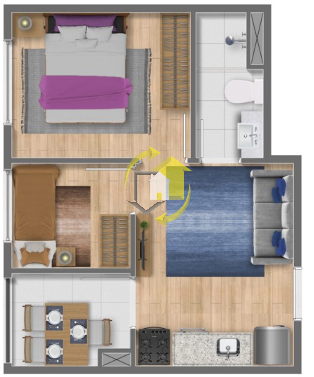 Apartamento à venda com 1 quarto, 17m² - Foto 15