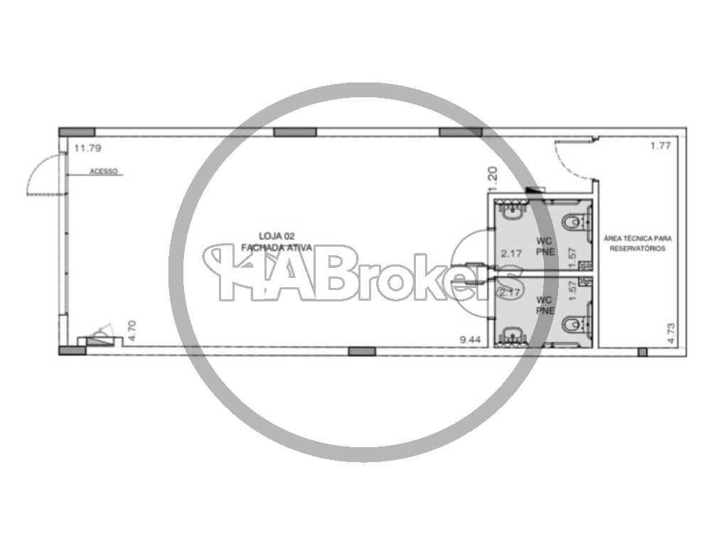 Loja-Salão, 71 m² - Foto 17