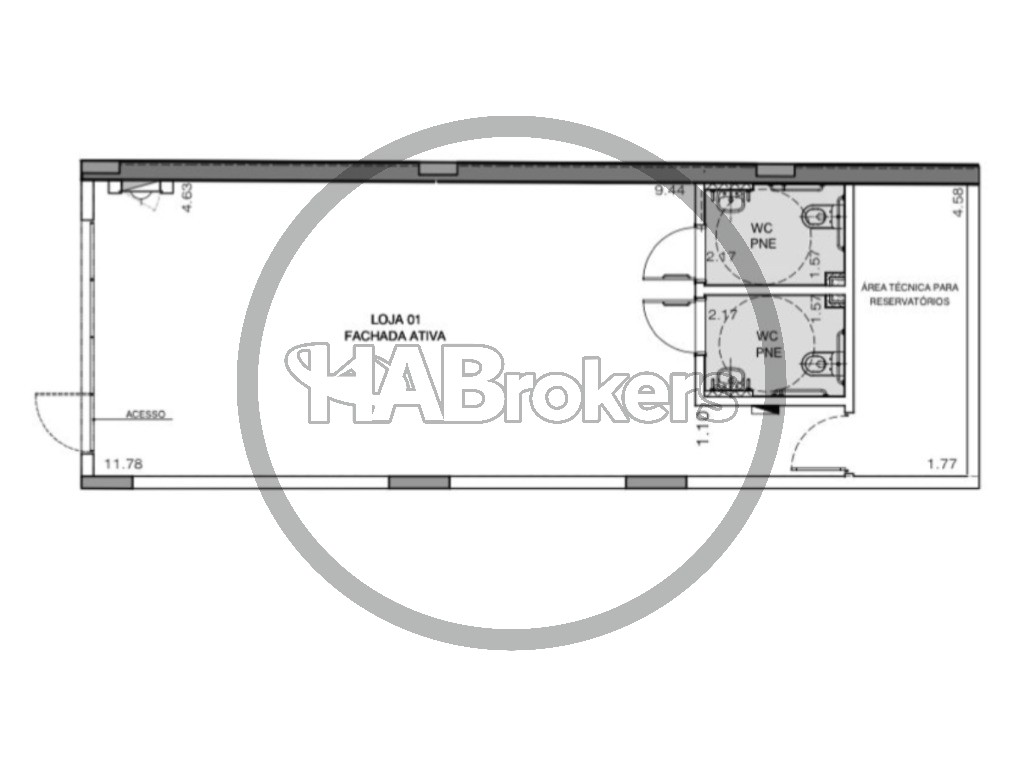 Loja-Salão, 71 m² - Foto 13