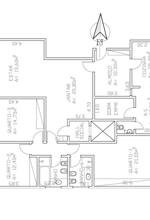 Apartamento à venda com 3 quartos, 150m² - Foto 16